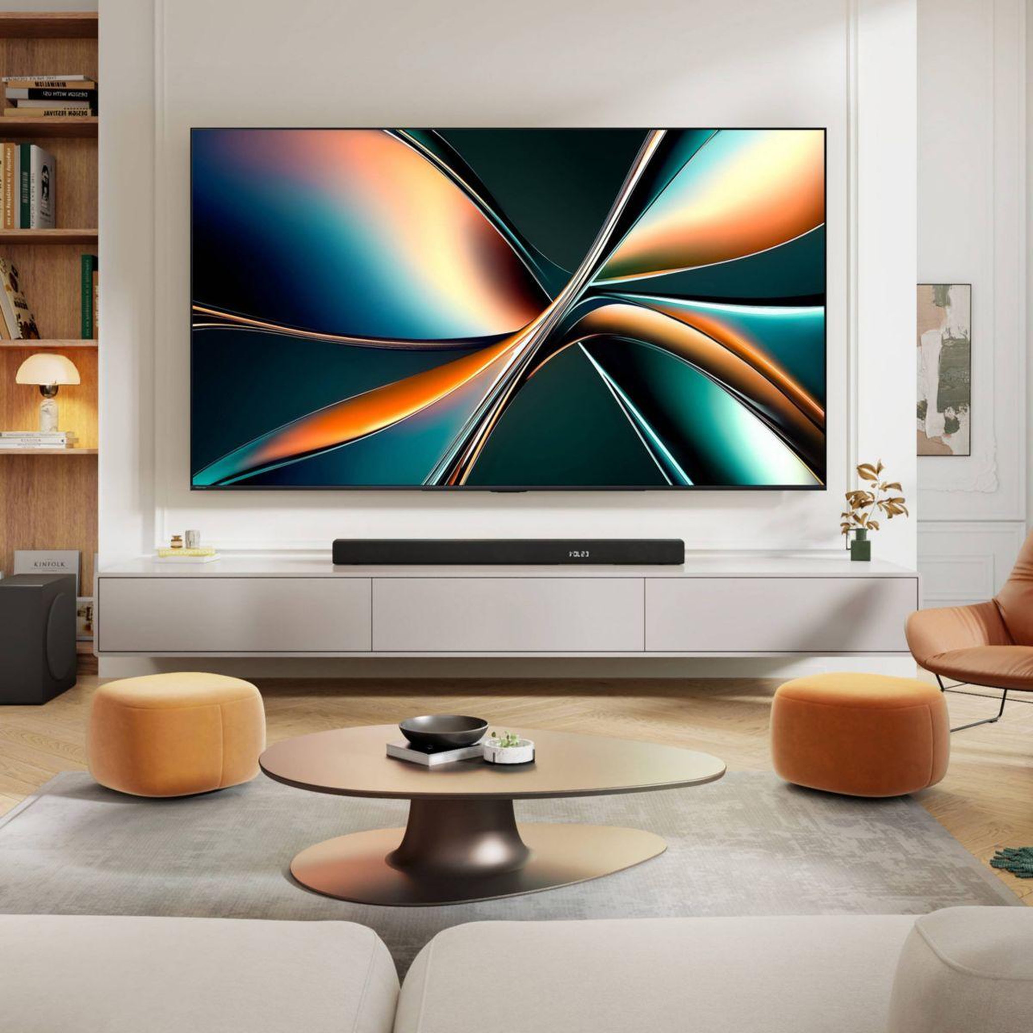 Voir la diapositive 2 : Hisense Tv mini led 100u7q (2025) 100  (254 cm)