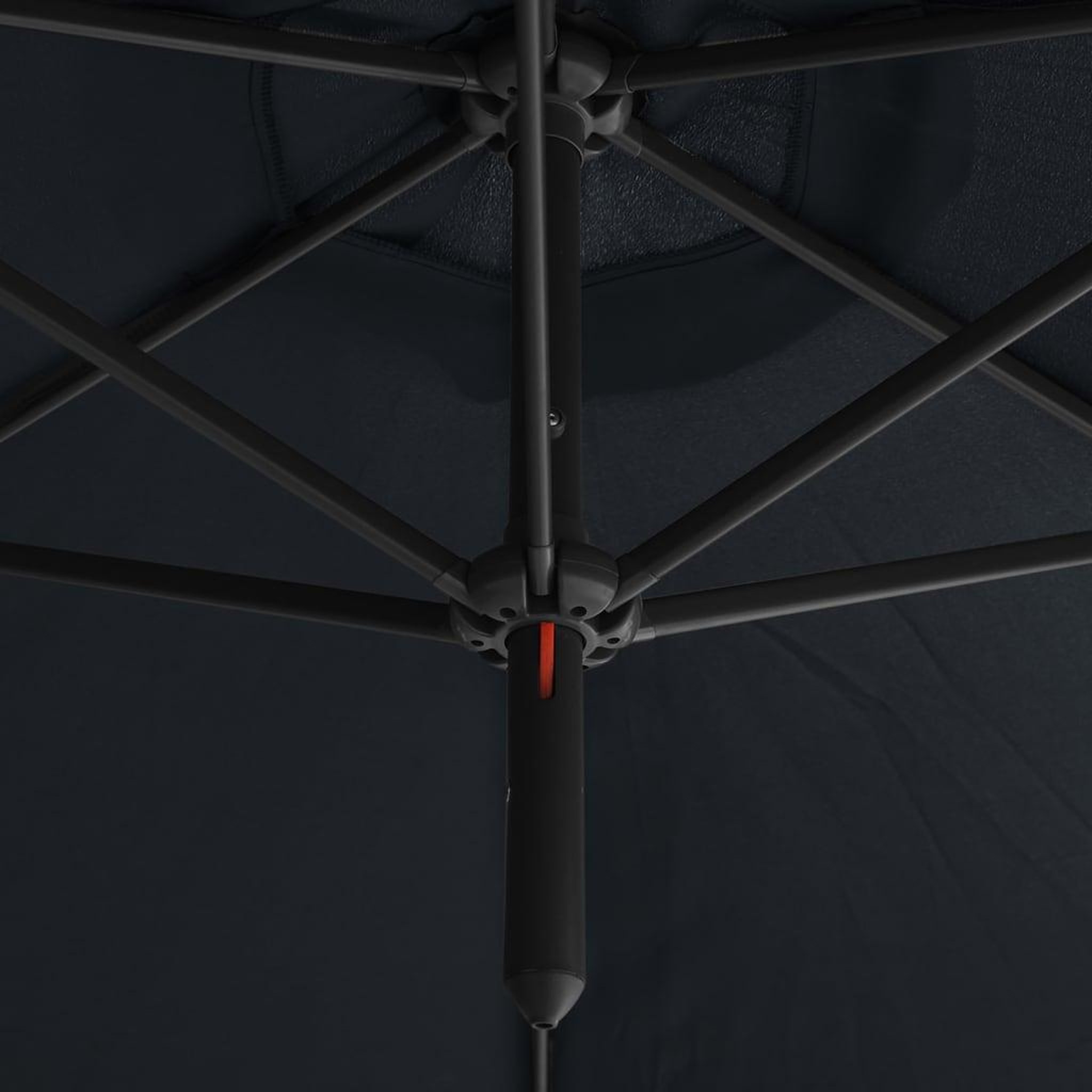 Voir la diapositive 5 : VIDAXL Parasol de jardin double avec mat en acier anthracite 600 cm