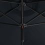 Voir la diapositive 5 : VIDAXL Parasol de jardin double avec mat en acier anthracite 600 cm