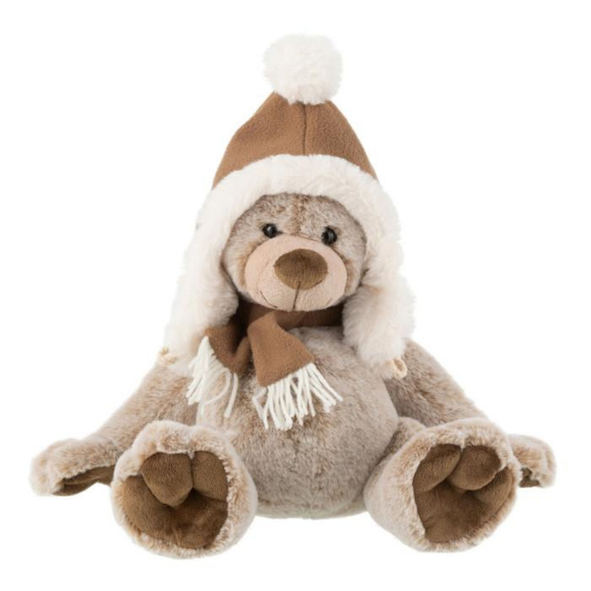 Paris Prix Peluche Ours  Chapeau  32cm Marron