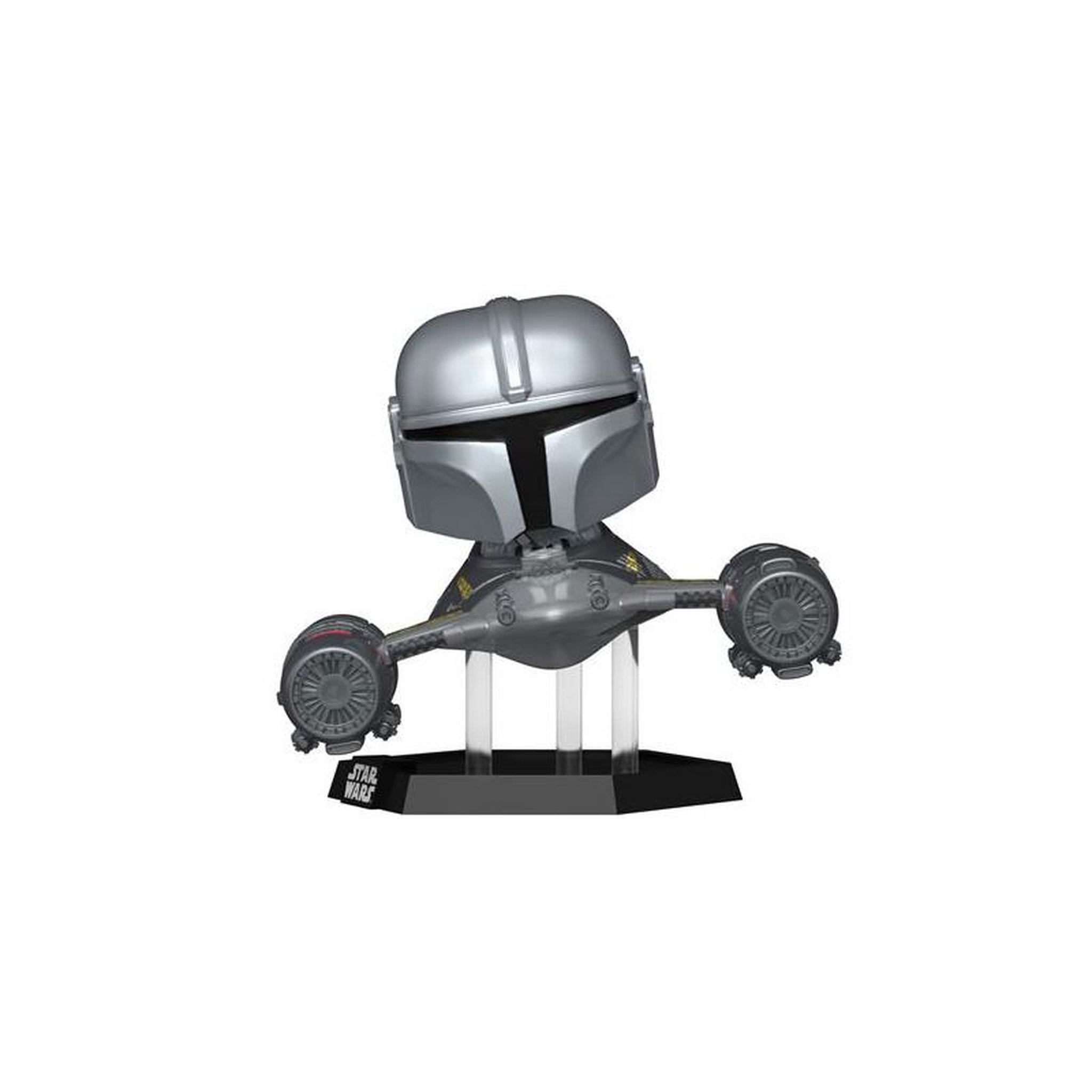Funko Figurine Funko Pop Star Wars The Mandalorian S9 Mandalorian in N1 Starfighter