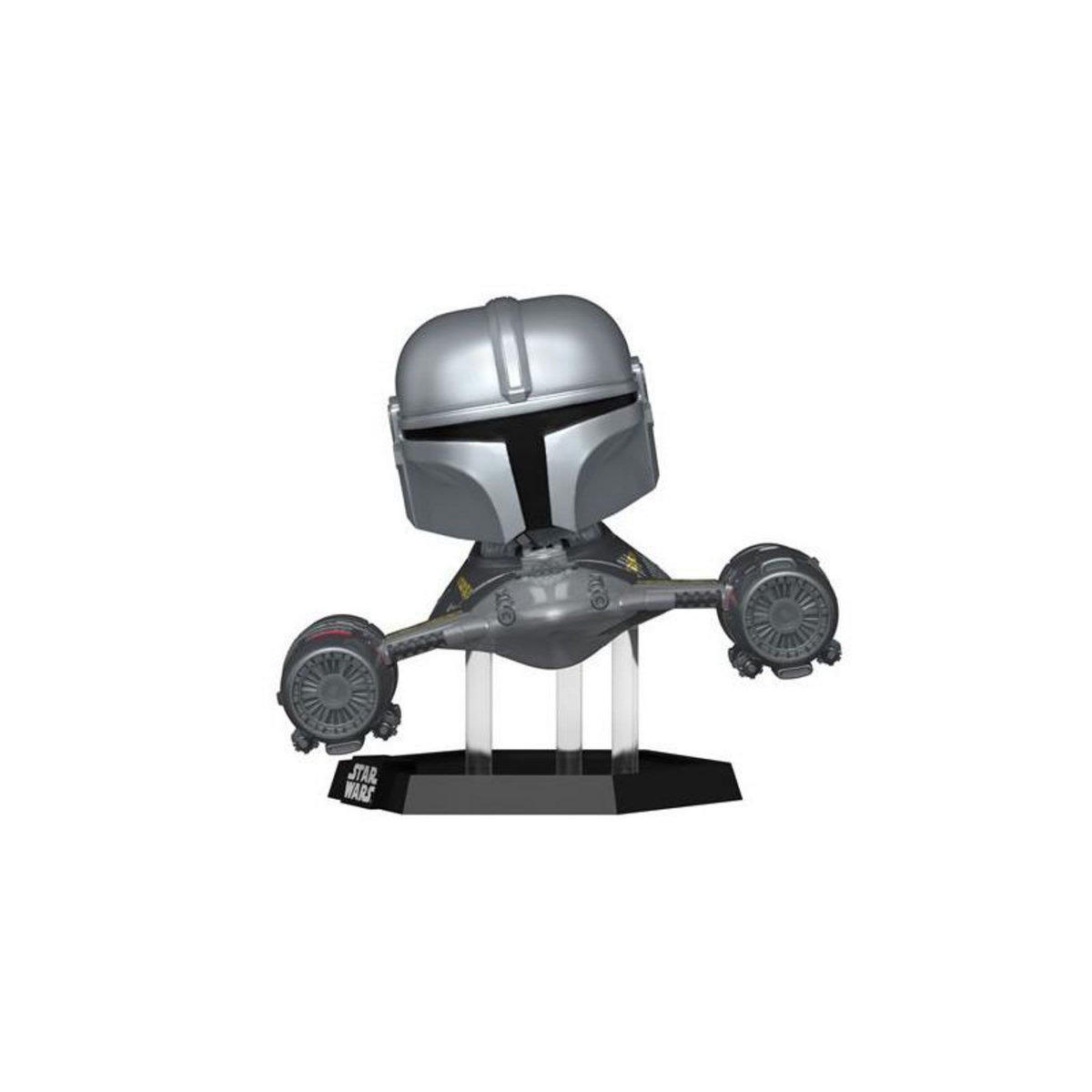 Funko Figurine Funko Pop Star Wars The Mandalorian S9 Mandalorian in N1 Starfighter