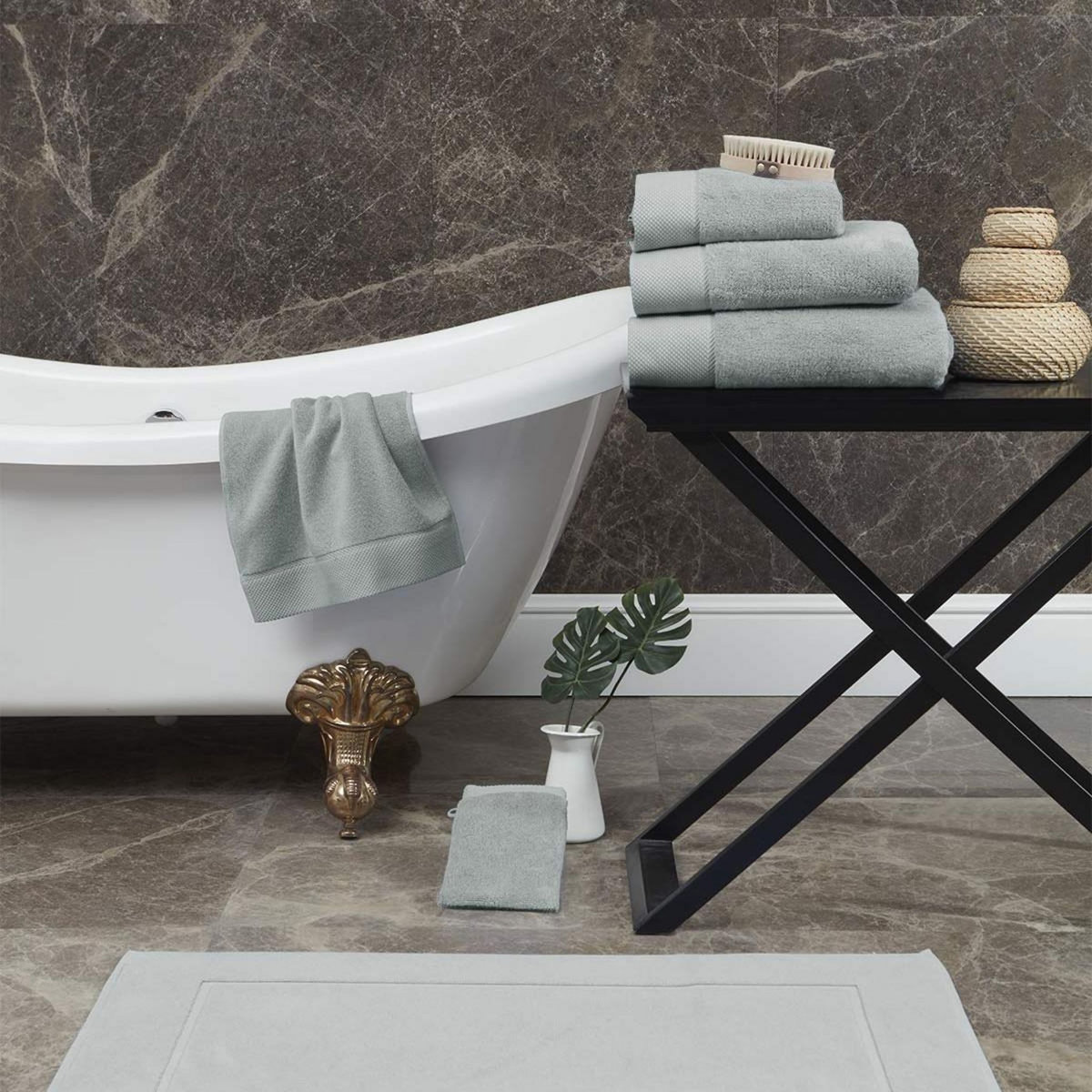 Sensei Maison Serviette de toilette Zéro Twist 560 g/m² SENSOFT - 50x100 cm