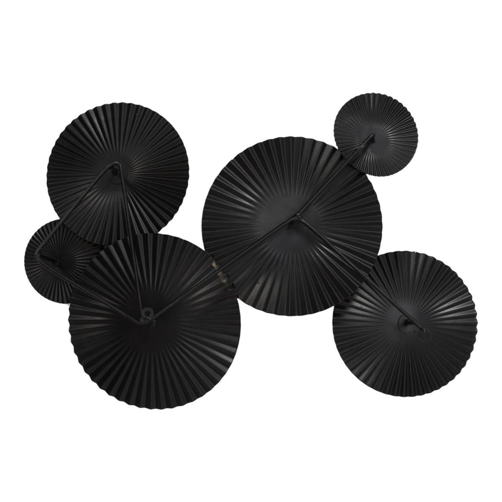 Voir la diapositive 2 : The Home Deco Factory Décoration Murale Design  Cercle  63cm Or