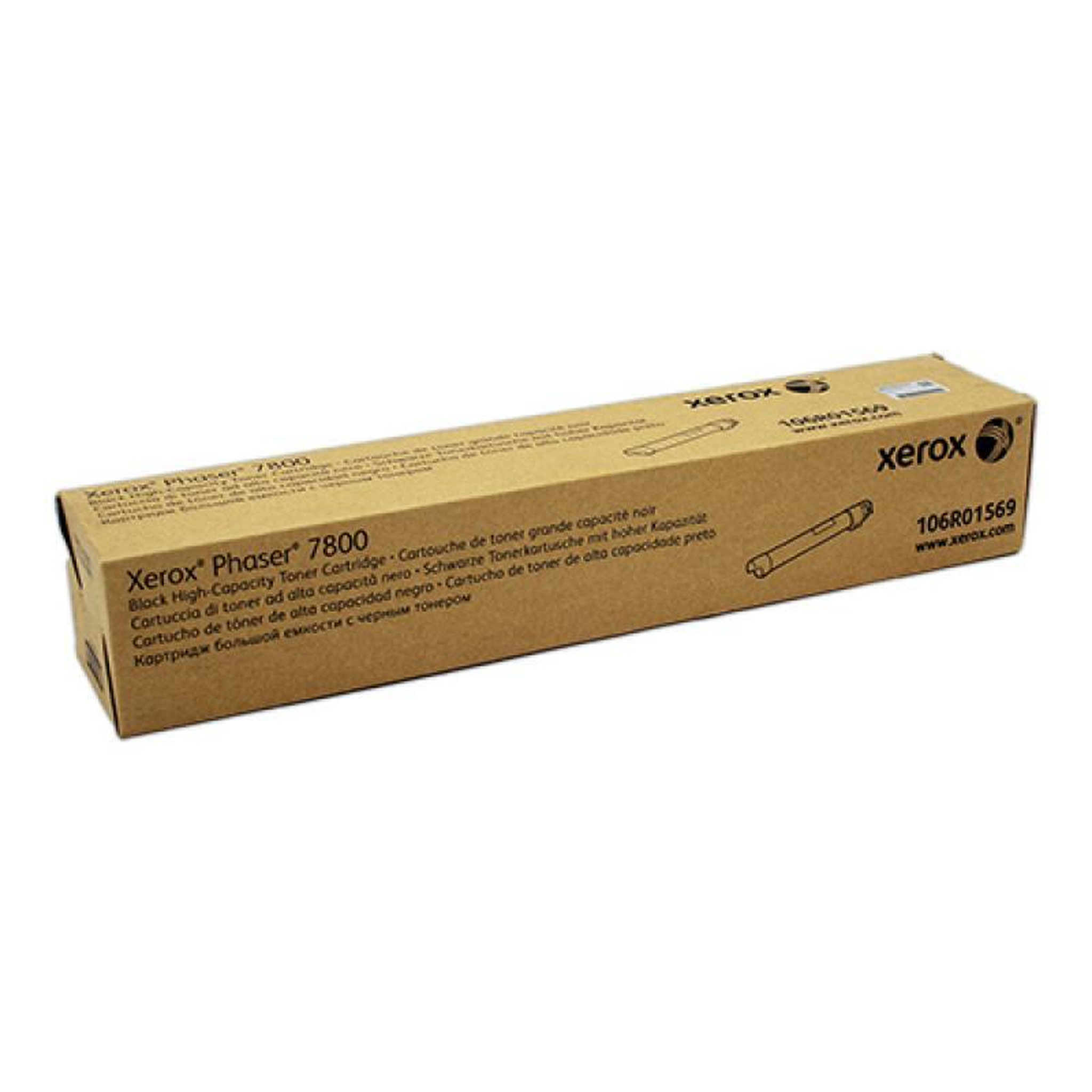 Voir la diapositive 2 : Xerox Xerox Toner Phaser 7800 Black Schwarz (106R01569)