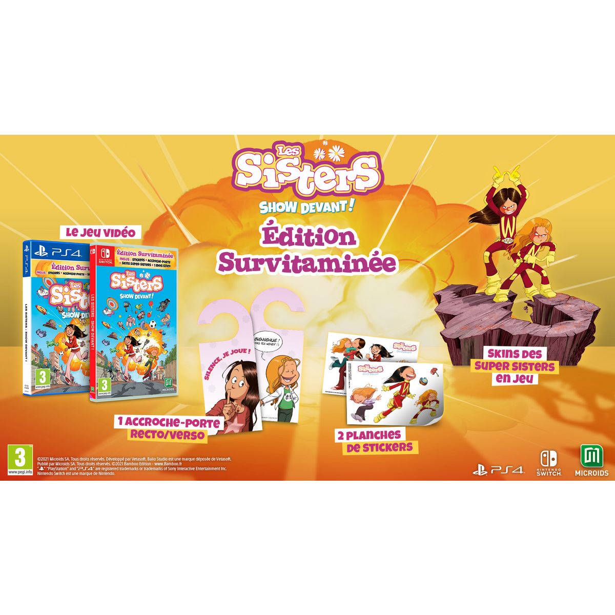Les Sisters - Show devant ! Edition Survitaminée PS4