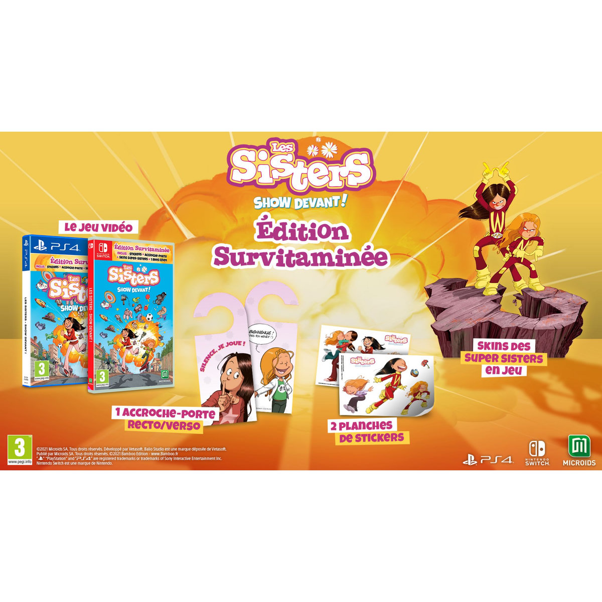 Les Sisters - Show devant ! Edition Survitaminée PS4