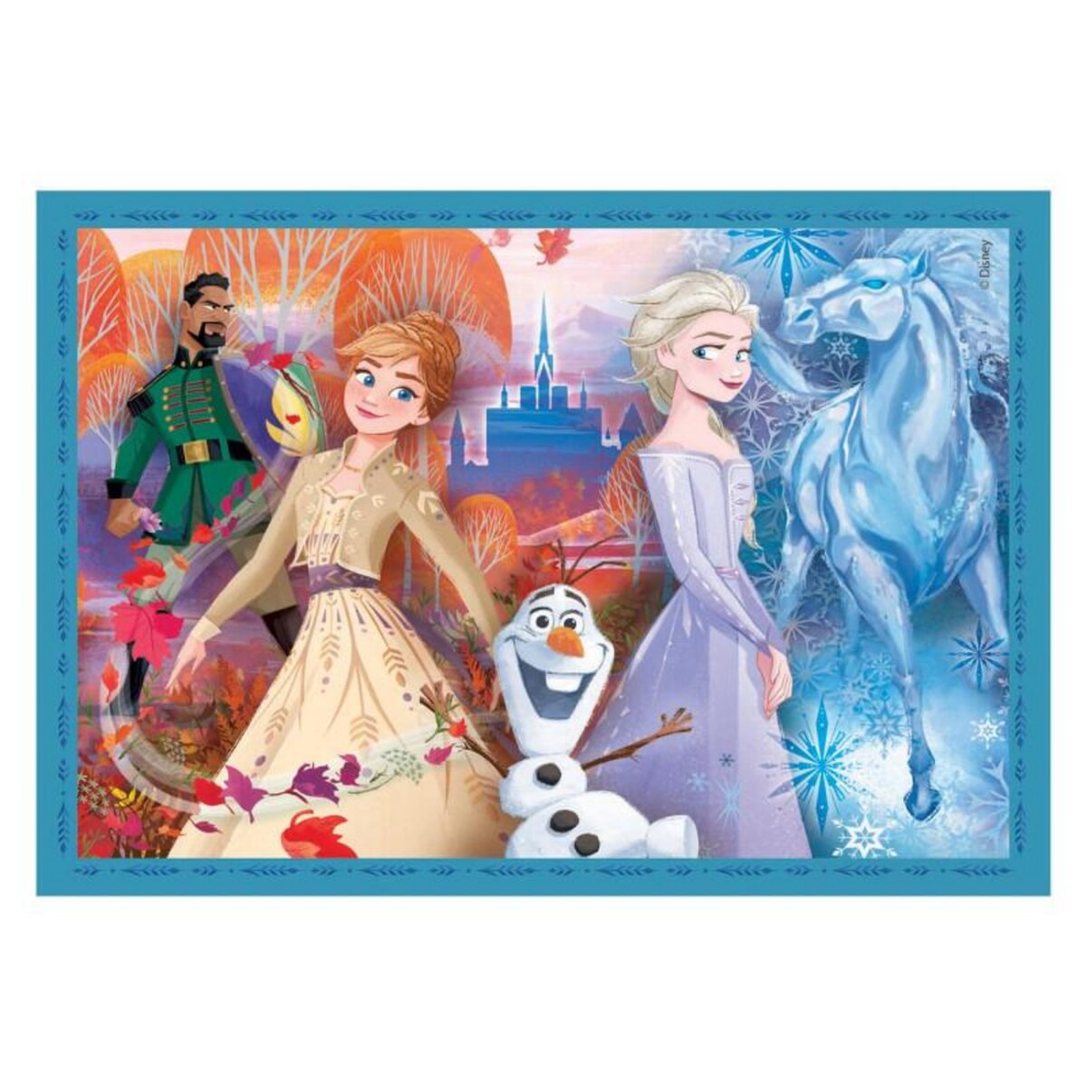 CLEMENTONI Clementoni Puzzles Disney Frozen, 4in1 21518