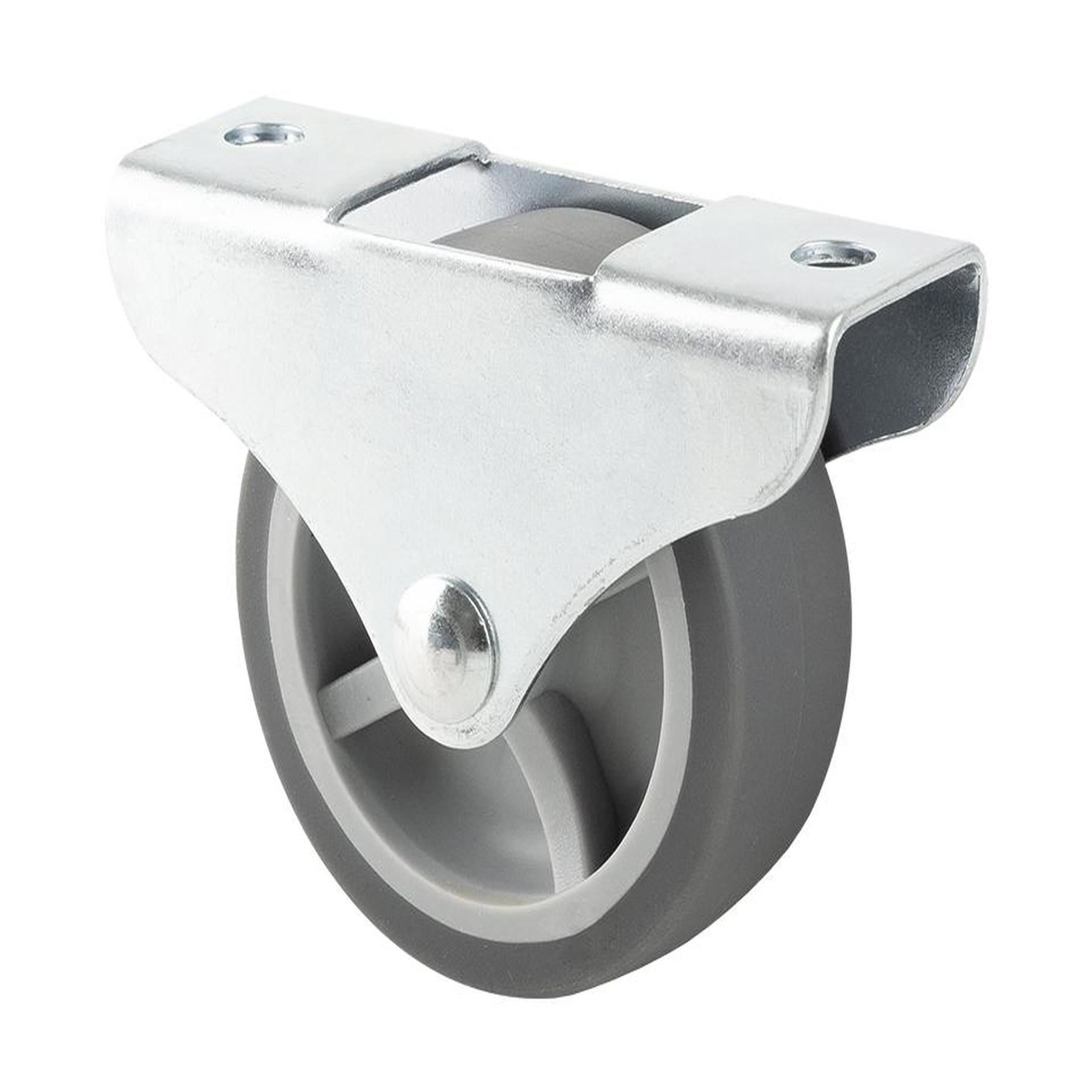 CENTRALE BRICO Roulette de meuble fixe 50mm bandage souple