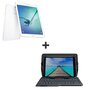 SAMSUNG Pack Tablette tactile Galaxy Tab S2 32Go - Blanc & Clavier folio pour tablette 9"/10"  