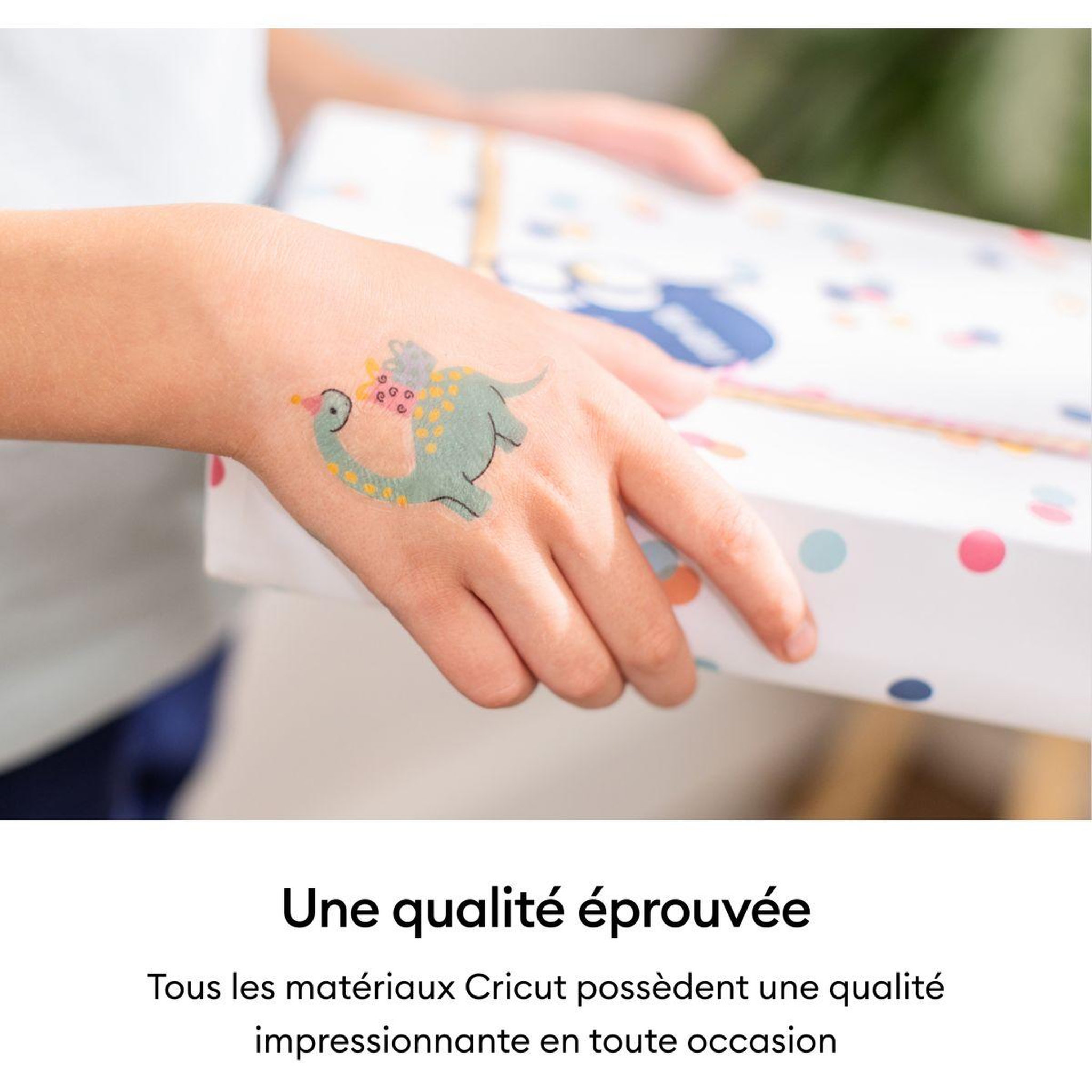 Voir la diapositive 5 : CRICUT Accessoire Feuilles tatouages imprimables