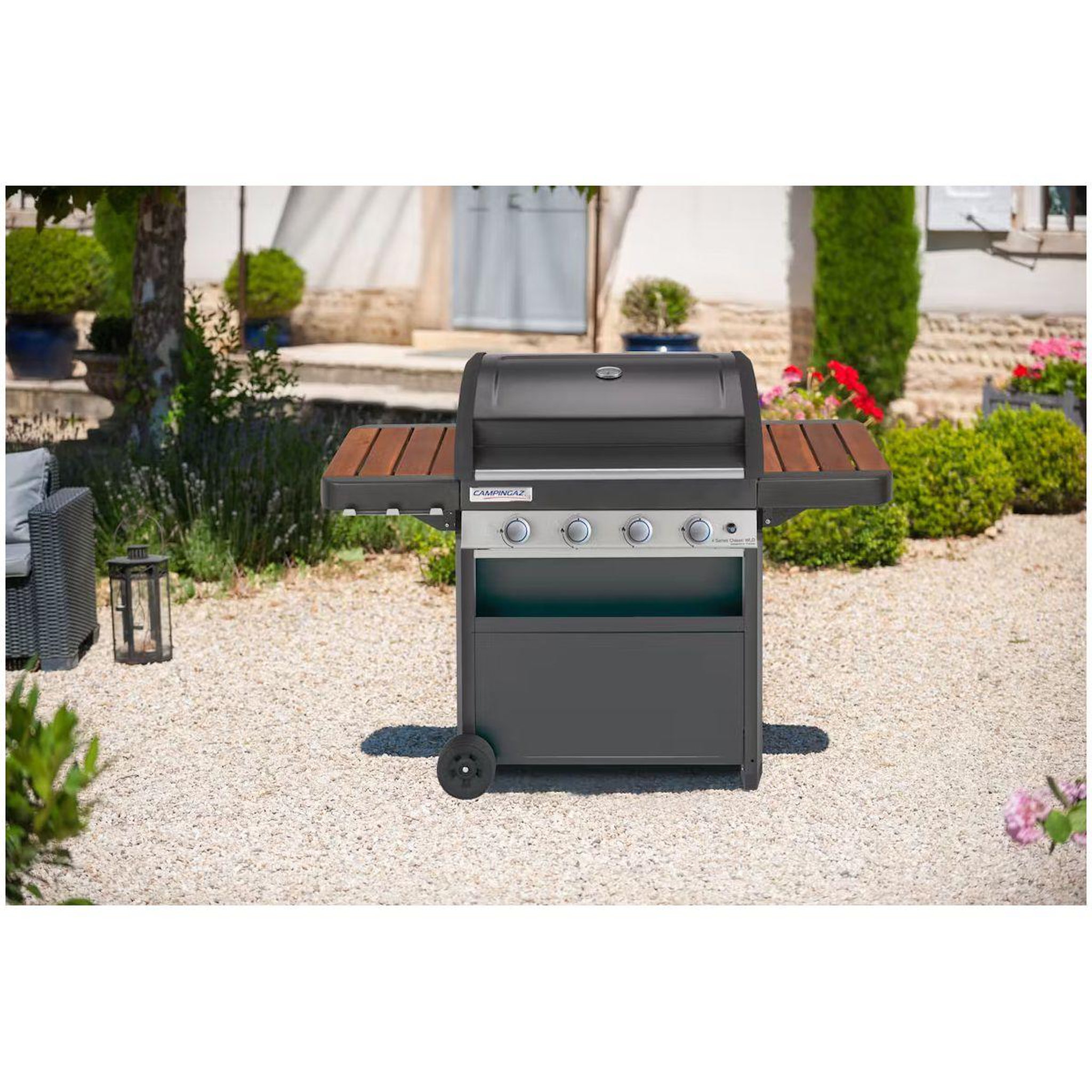 Voir la diapositive 5 : CAMPINGAZ Barbecue gaz 4 SERIES WLD IT noir 4 brûleurs sur chariot, 78x45 cm