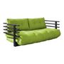 Voir la diapositive 2 : KARUP DESIGN Canapé banquette futon structure noire matelas futon FUNK SOFA