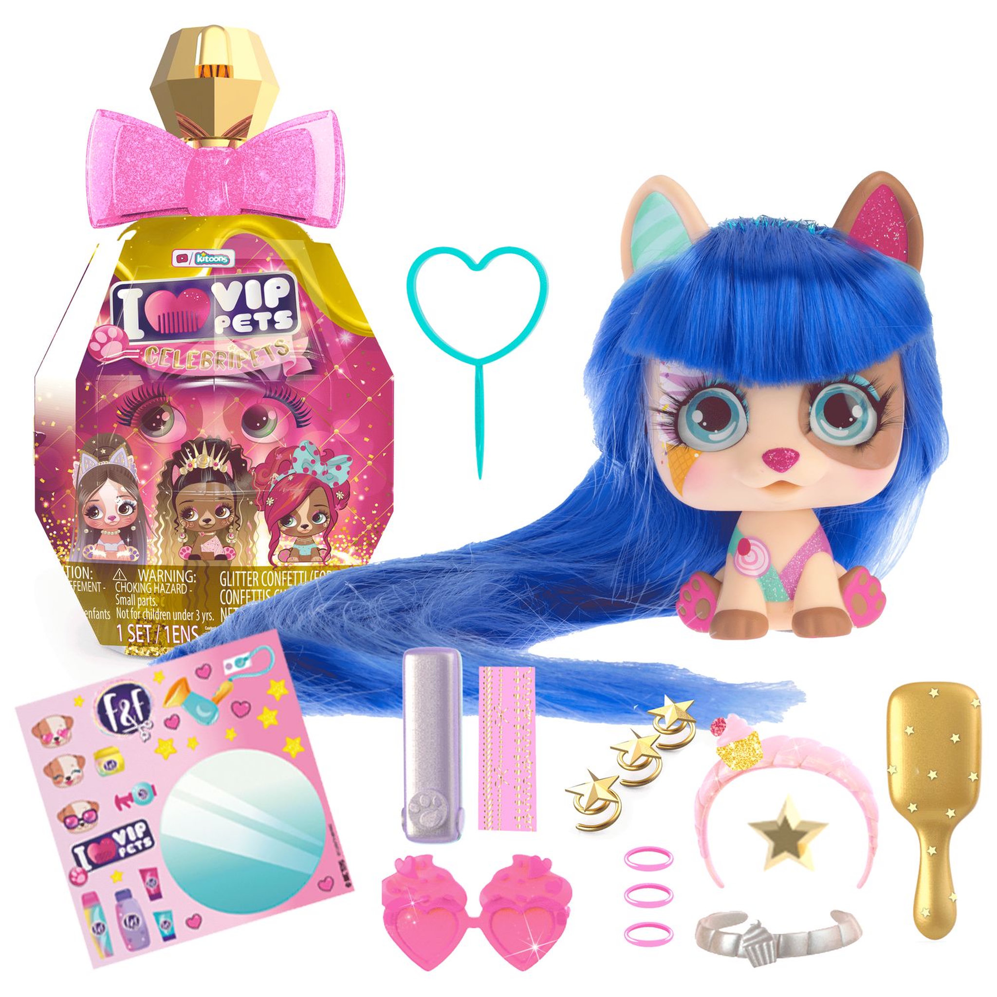 Voir la diapositive 2 : IMC TOYS VIP Pets - Celebripets 