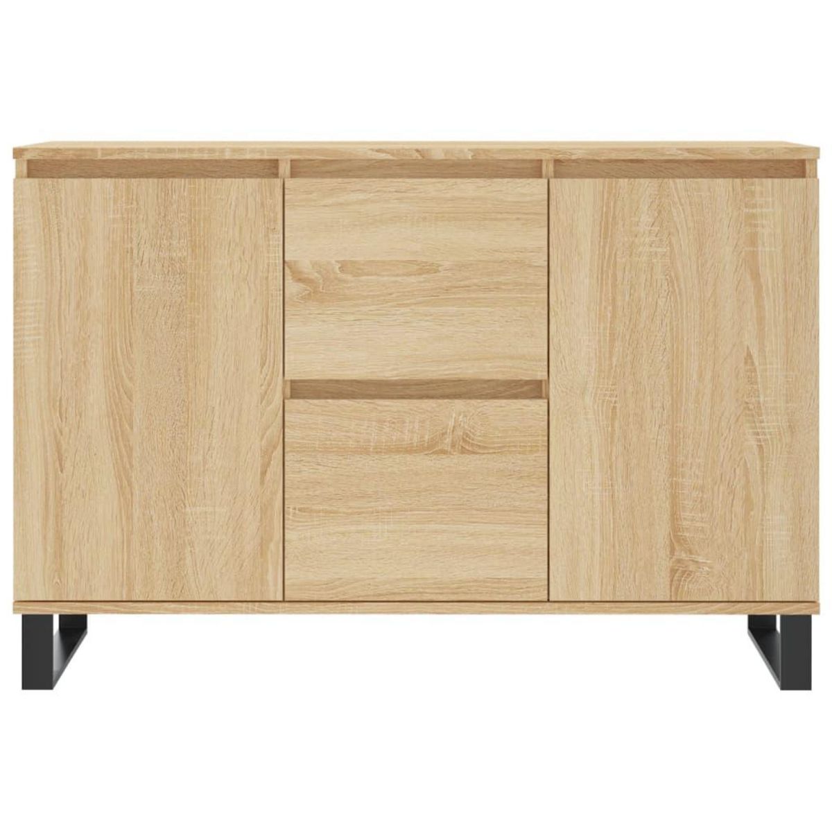 VIDAXL Buffet chene sonoma 104x35x70 cm bois d'ingenierie