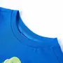 VIDAXL T-shirt pour enfants bleu vif 116