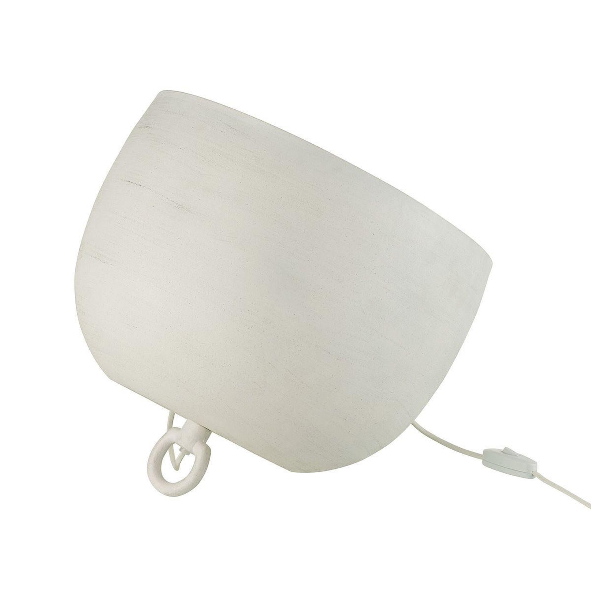 Voir la diapositive 2 : J-LINE Lampe à poser en métal  mila  32cm blanc