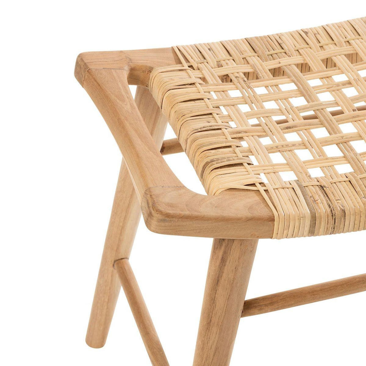 Paris Prix Tabouret en Teck  Alis  55cm Naturel