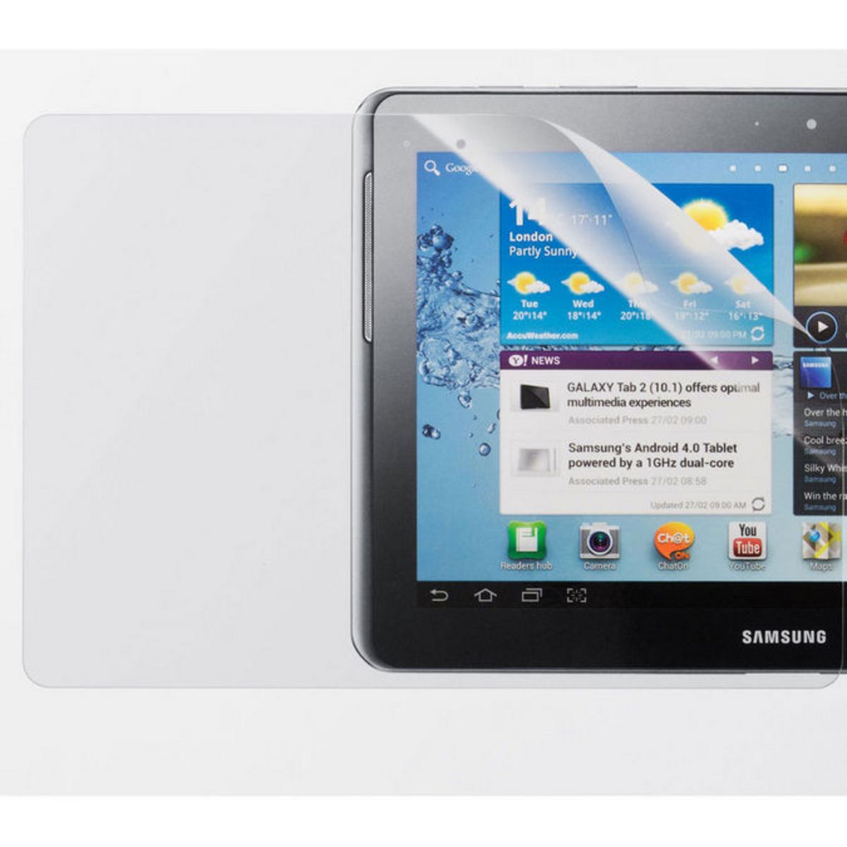 SAMSUNG Accessoire tablette tactile Lot de 2 Films protecteurs