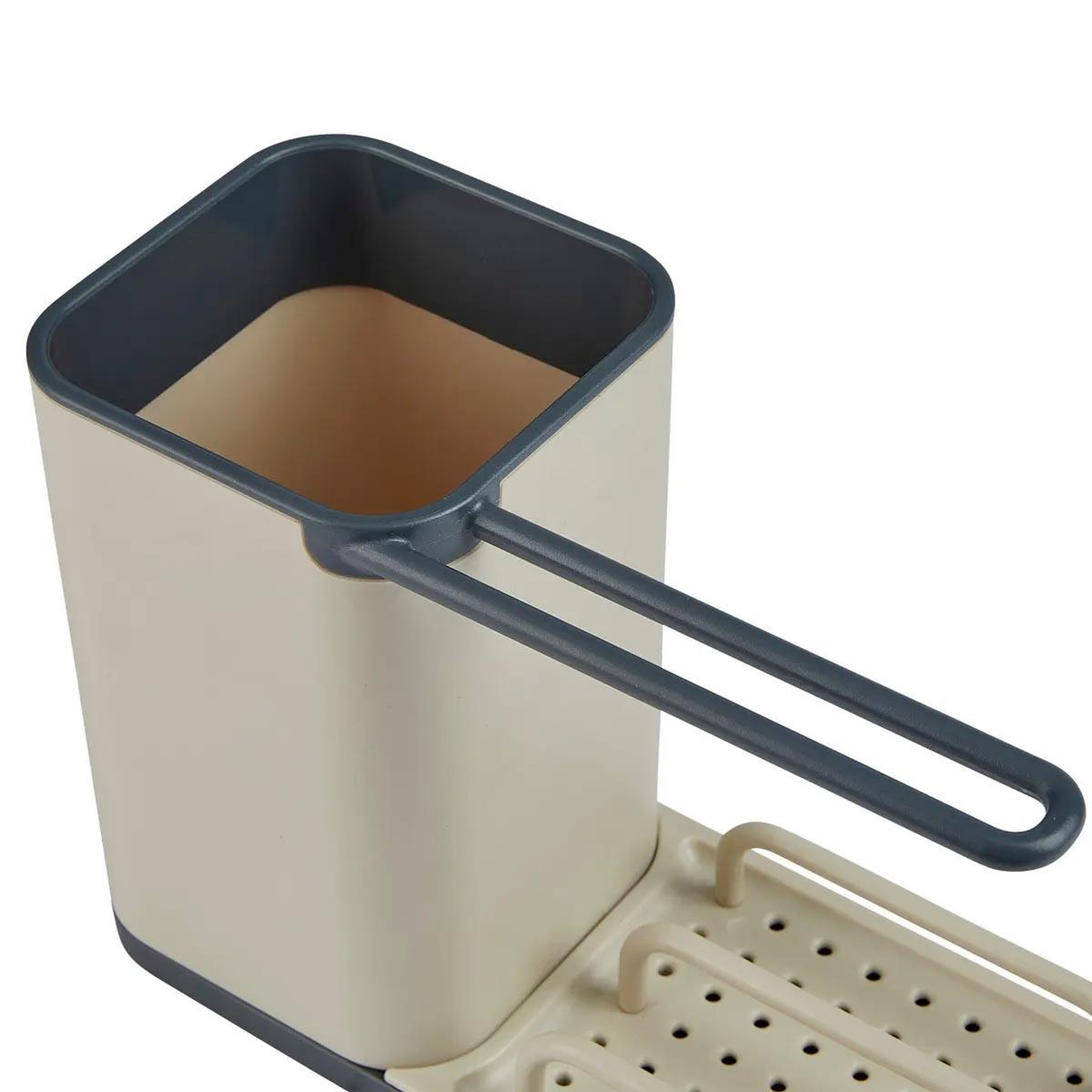 Voir la diapositive 2 : FIVE Organiseur d'évier 3 en 1  néo  21cm beige