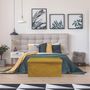 Voir la diapositive 5 : The Home Deco Factory Coffre banc pliable design velours Giulia