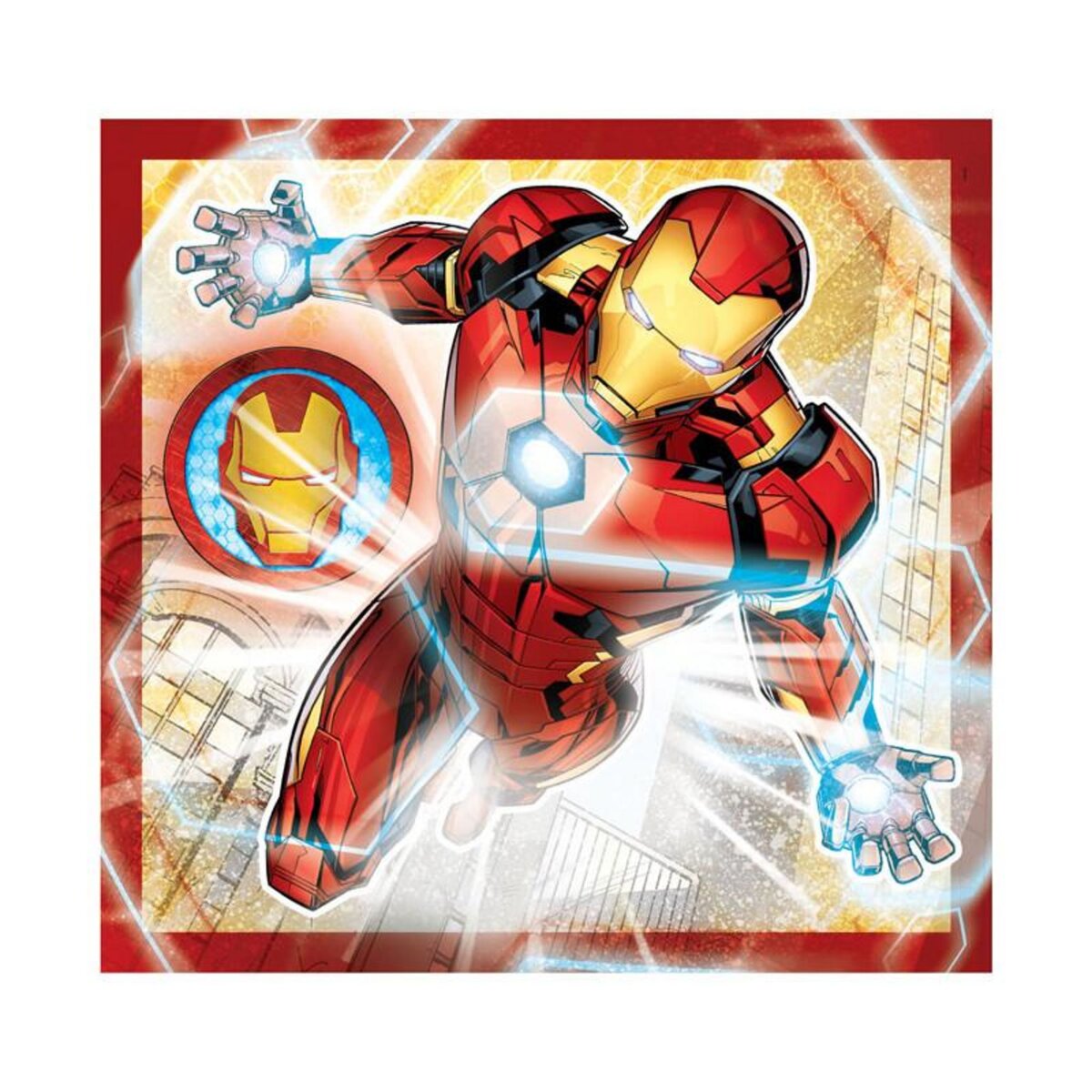 CLEMENTONI Clementoni Jigsaw Puzzle Super Color Square Marvel Avengers, 3 25315