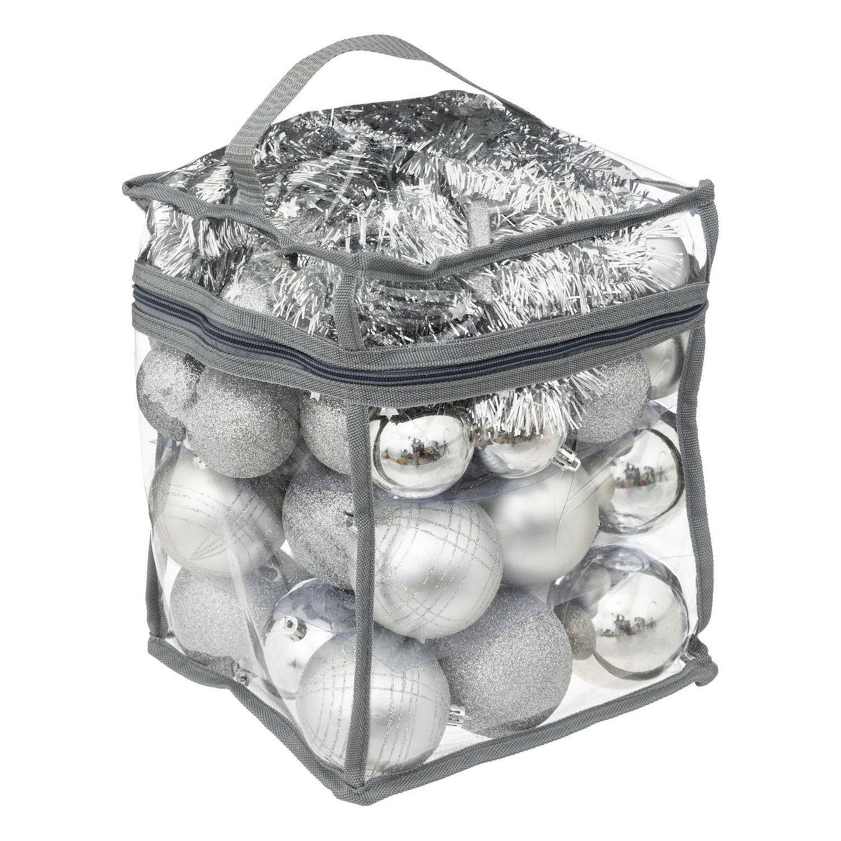 FEERIC LIGHT & CHRISTMAS Coffrets Décoration sapin de Noël 52 pièces