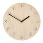 Rayher Horloge bois Ø 25 cm avec chiffres bois à monter - Sporty