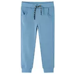 VIDAXL Pantalon de survetement pour enfants M bleu 128