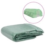 VIDAXL Couverture de remplacement de serre (18 m^2) 300x600x200 cm Vert