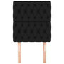 Voir la diapositive 3 : VIDAXL Tetes de lit 2 pcs Noir 80x7x78/88 cm Tissu