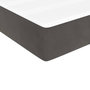 Voir la diapositive 5 : VIDAXL Matelas de lit a ressorts ensaches Gris fonce 140x200x20 cm