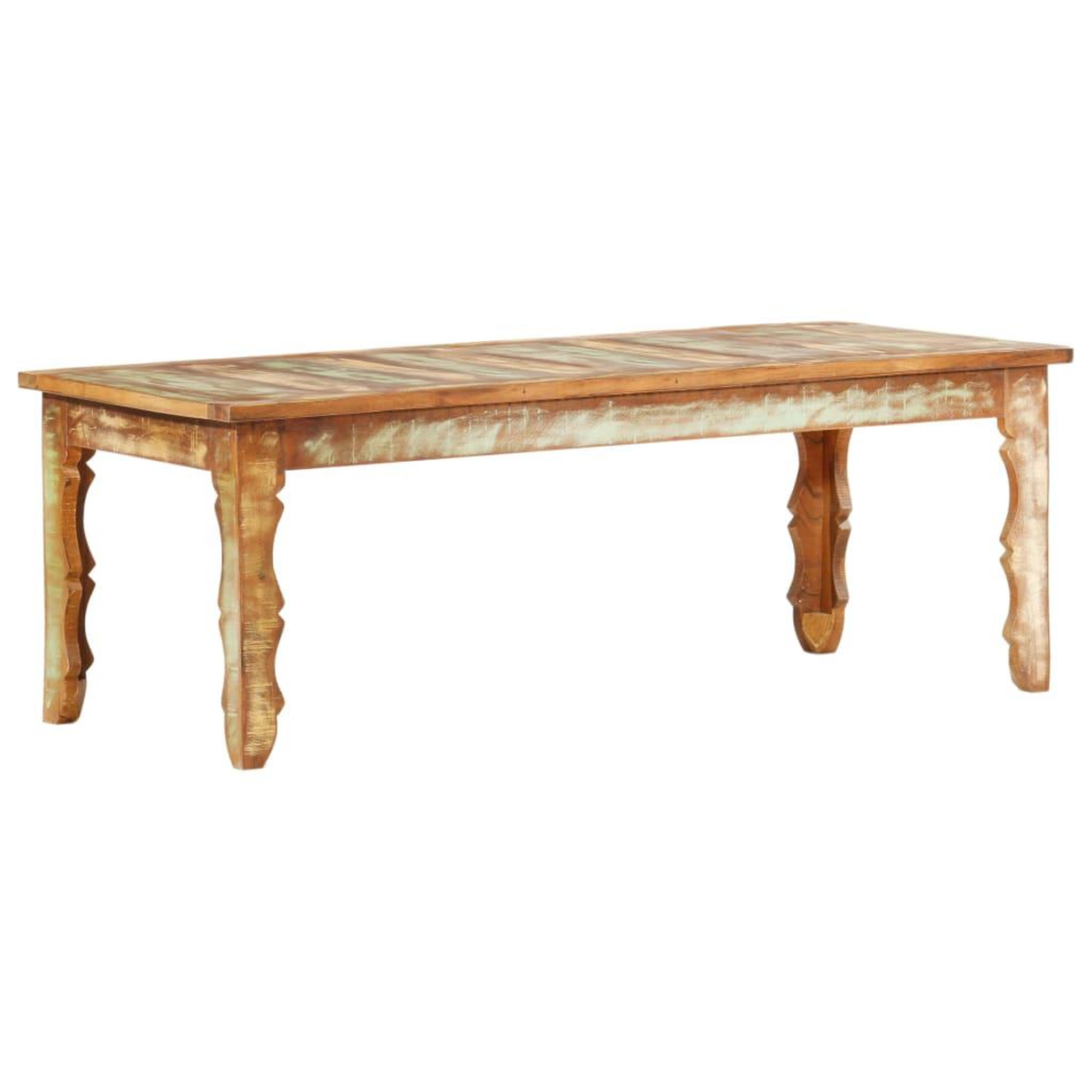 Voir la diapositive 1 : VIDAXL Table basse 110x50x40 cm Bois de recuperation solide