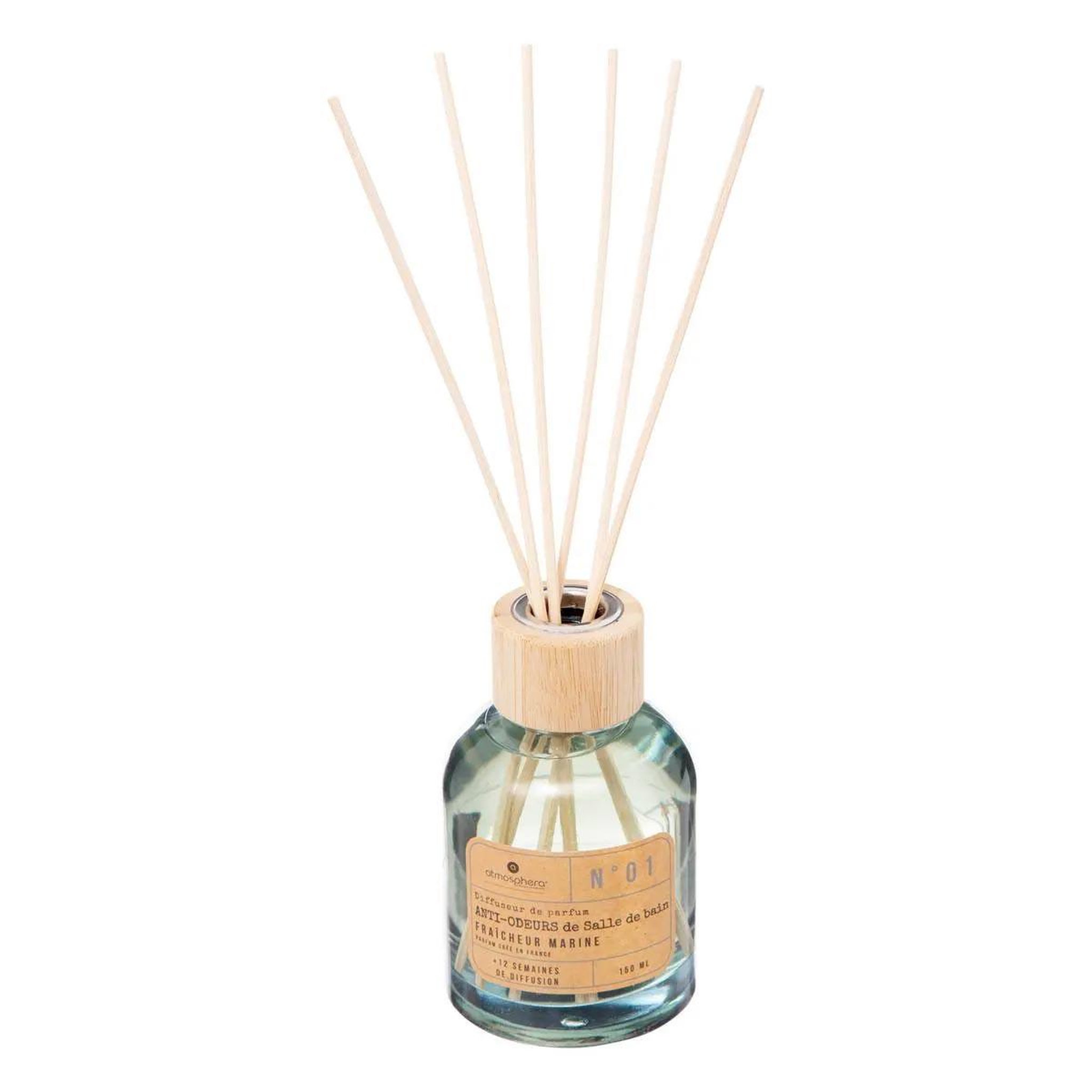 ATMOSPHERA Diffuseur de parfum  sozio  150ml fraîcheur marine