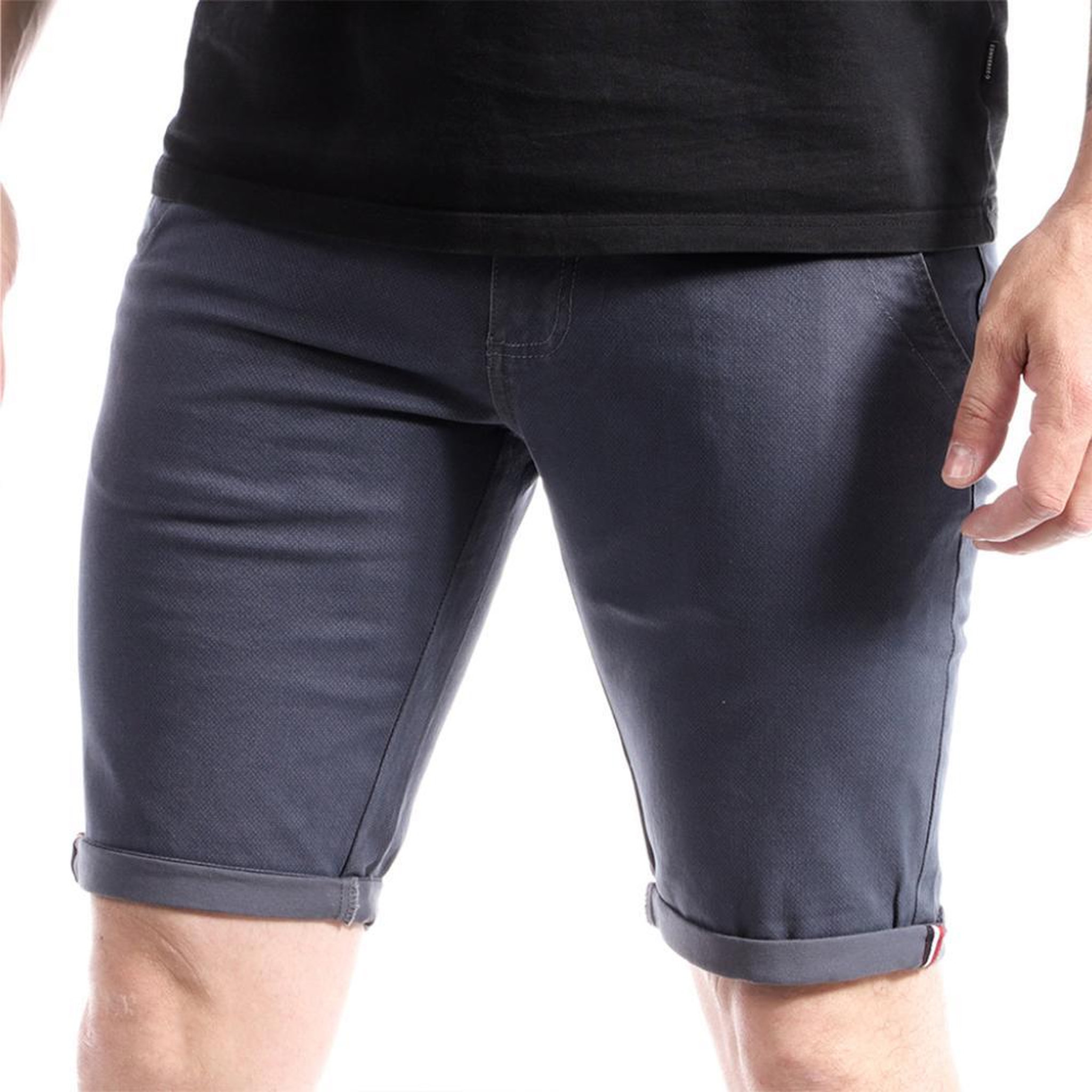 LA MAISON BLAGGIO Short Chino  Homme La Maison Blaggio Valric. Coloris disponibles : Bleu