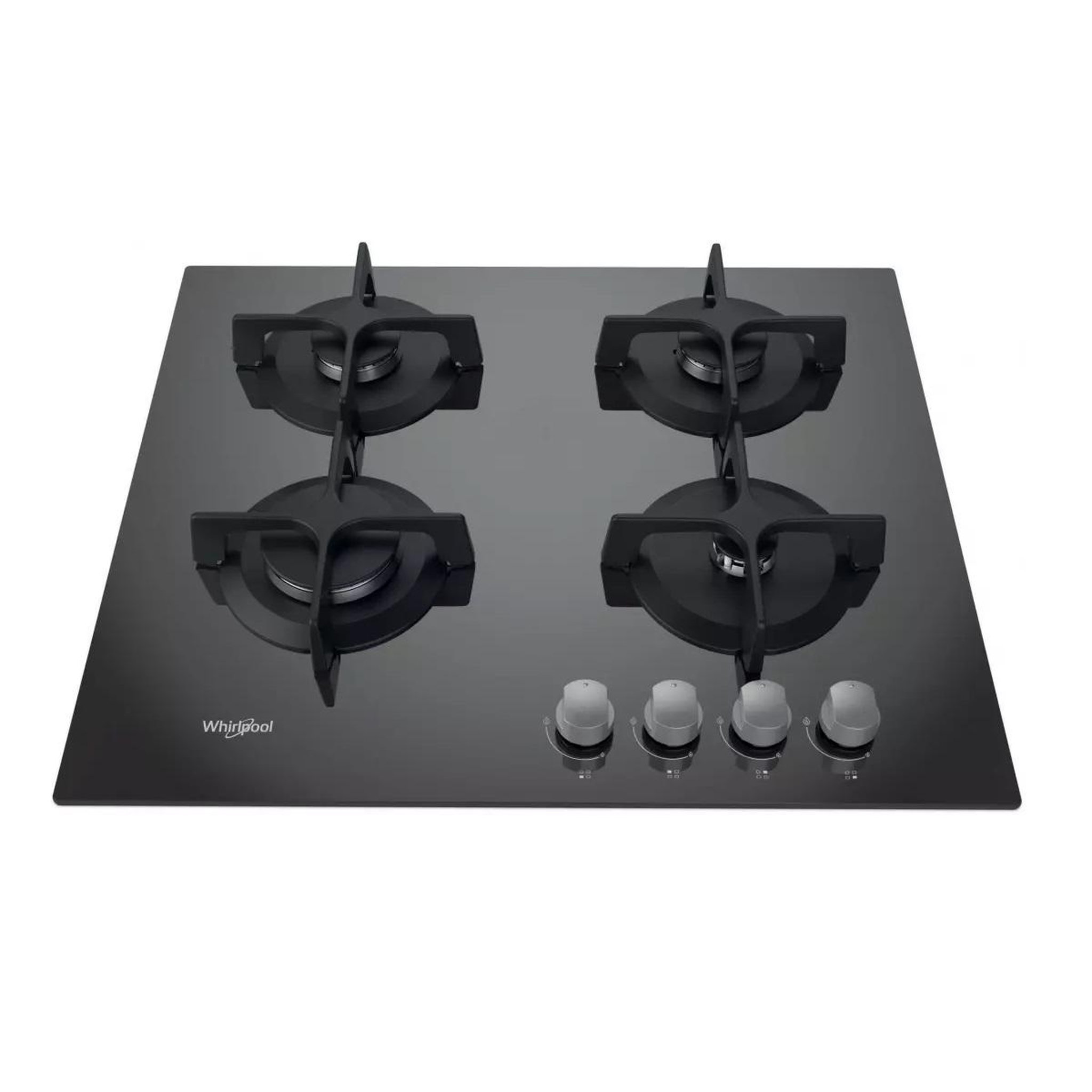 Whirlpool Table de cuisson gaz 60cm 4 feux noir - agr555mrfr