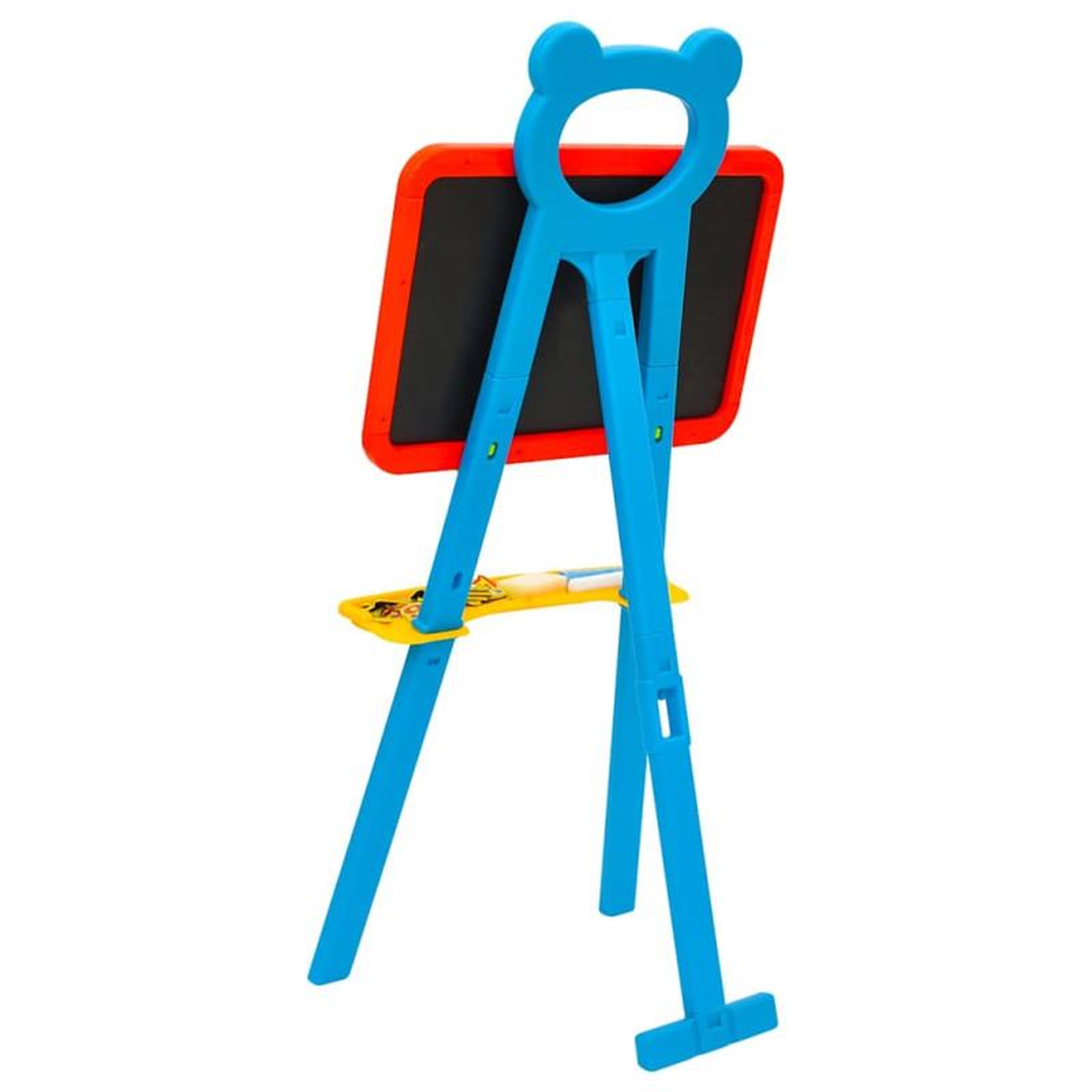 Voir la diapositive 4 : VIDAXL Chevalet 2 en 1 pour enfants avec tableau noir et tableau blanc