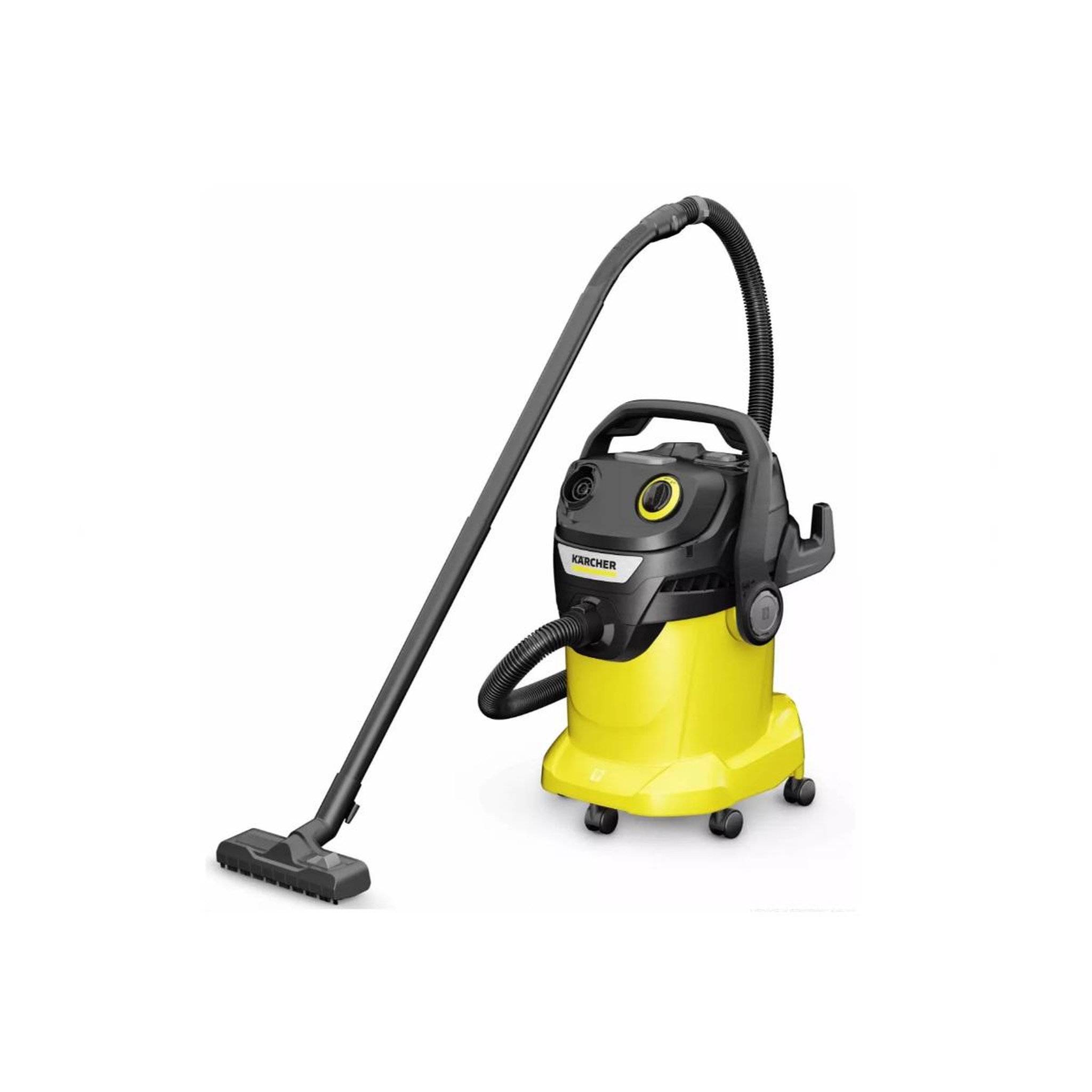 Voir la diapositive 2 : KARCHER Aspirateur cuve 500w 25l jaune - kwd5v-25/5/22