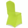 VIDAXL Housse de chaise extensible 4 pcs vert