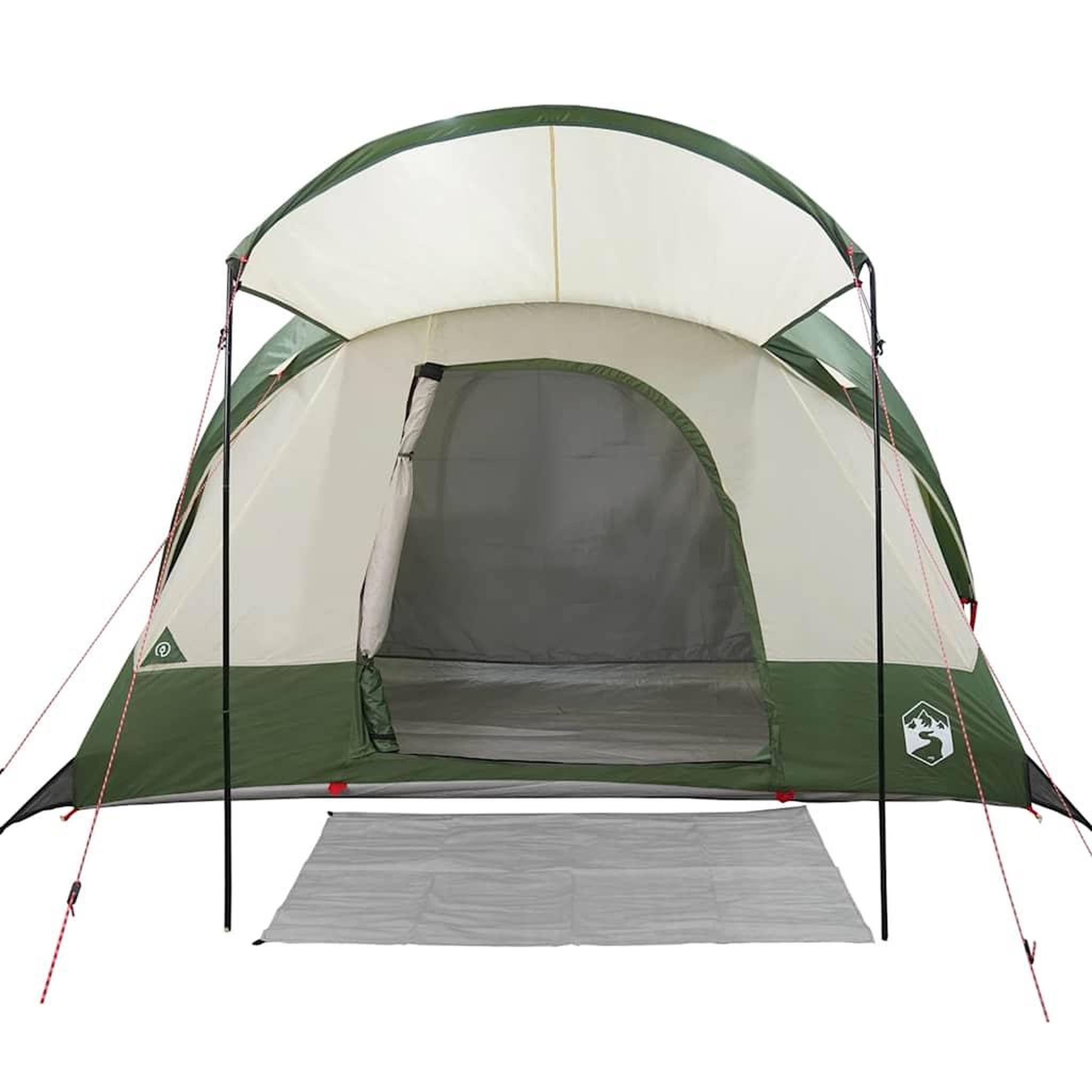 Voir la diapositive 5 : VIDAXL Tente familiale tunnel 8 personnes vert impermeable