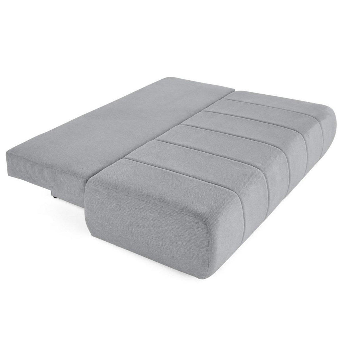 BEST MOBILIER Harper - canapé 3 places convertible avec coffre en tissu texturé