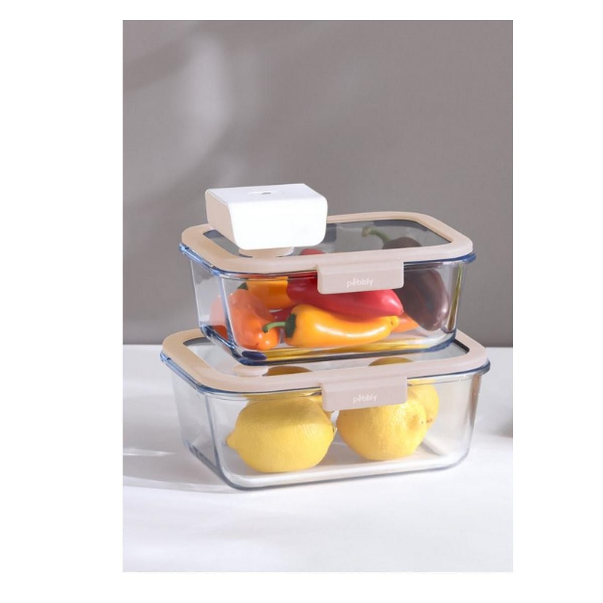 PEBBLY Boîte alimentaire 1.9l transparent - PKV-055