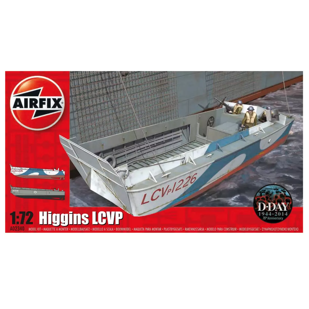 Airfix Maquette bateau : Higgins LCVP : 1:72