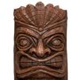  Statuette Déco Totem  Tiki  43cm Marron