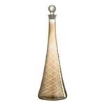 Paris Prix Carafe en Verre Tiges  Anastasia  42cm Greige