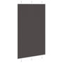 Voir la diapositive 3 : VIDAXL Store plisse noir 120x200 cm largeur du tissu 119,4cm polyester