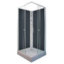 Voir la diapositive 1 : ONDEE MINEA cabine douche G 80x80cm