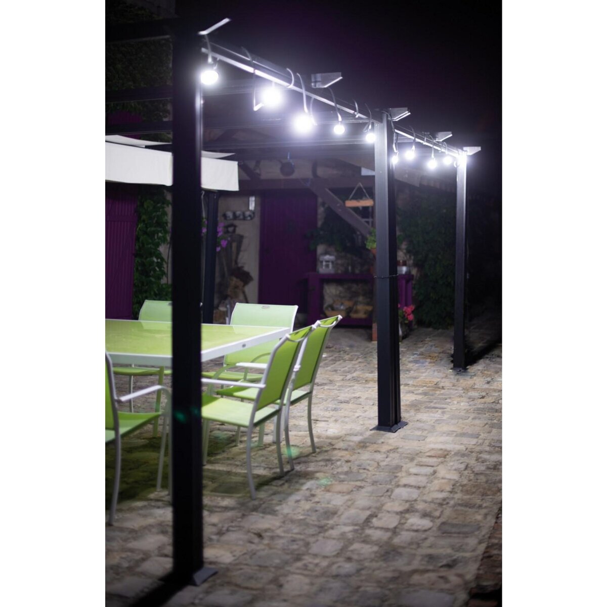 CENTRALE BRICO Lot de 5 ampoules led opaque sphérique B22 30 Lm  4 W, TIBELEC