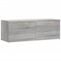 Voir la diapositive 2 : VIDAXL Armoire murale sonoma gris 100x36,5x35 cm bois d'ingenierie