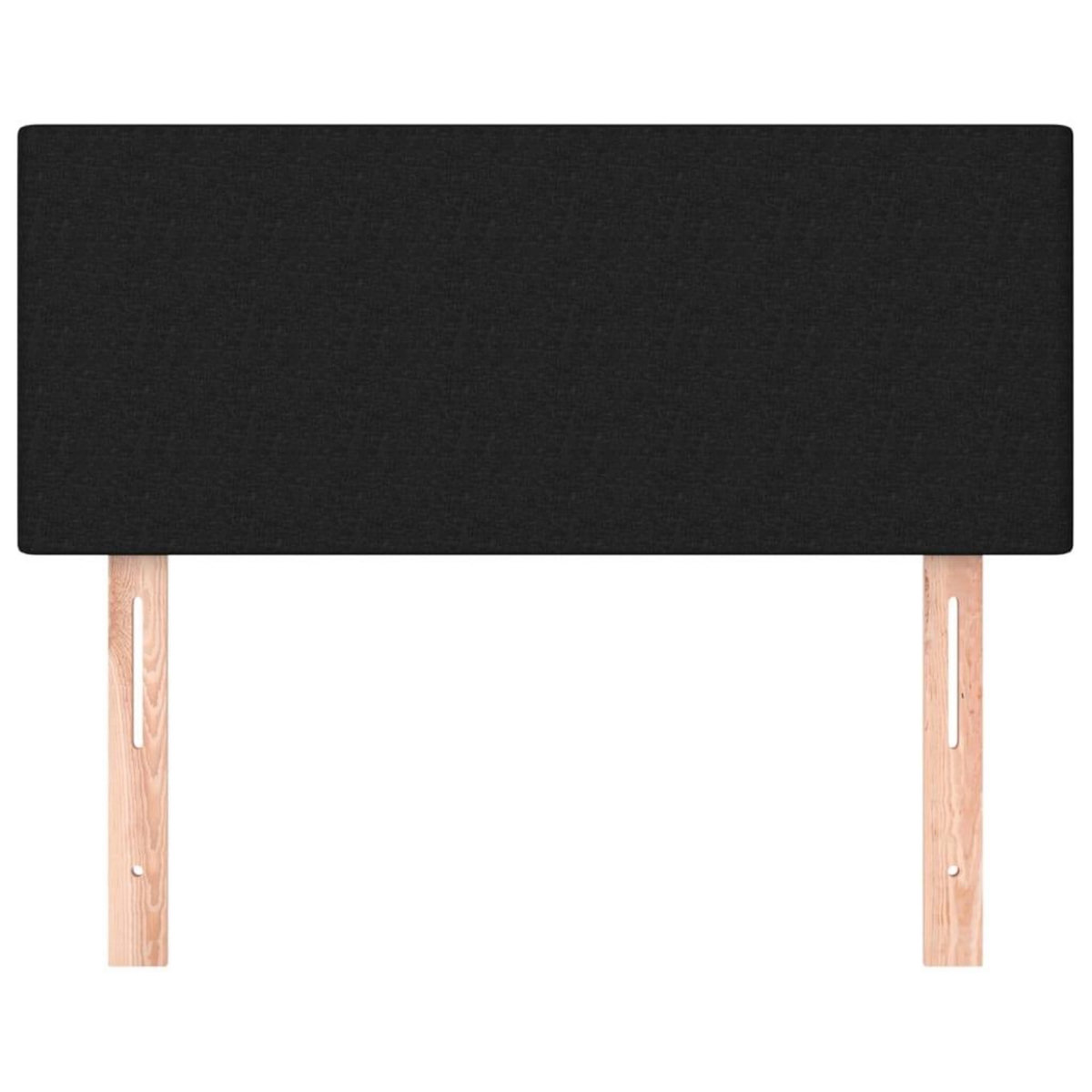 VIDAXL Tete de lit Noir 90x5x78/88 cm Tissu